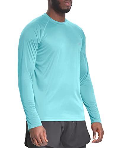 Langarmshirt Herren UV T-Shirt UPF 50+ Sport Sonnenschutz Für Outdoor Surfen Laufen Angeln Wandern Gym von UUE