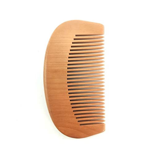 UUNVTOSU Kamm Haarpflege Haarkamm Tragbarer Holzkamm Haarkamm Haarpflegewerkzeuge für Haare Männer Frauen Haar Bart Haarbürste (Farbe: D) von UUNVTOSU