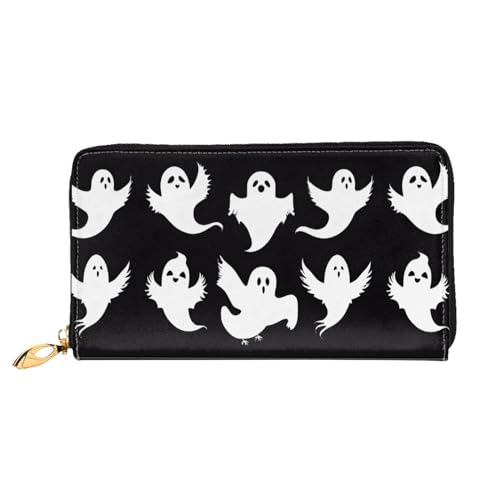 UUYHHGB Geldbörse mit Halloween-Goth-Aufdruck, großes Fassungsvermögen, PU-Leder, Kreditkartenhalter, Handy, Scheckbuch, Organizer, Reißverschluss, bunte Geldbörsen, Clutch, Geldbörse für Damen und UUYHHGB Geldbörse mit Halloween-Goth-Aufdruck, großes Fassungsvermögen, PU-Leder, Kreditkartenhalter, Handy, Scheckbuch, Organizer, Reißverschluss, bunte Geldbörsen, Clutch, Geldbörse für Damen und von UUYHHGB