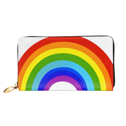 UUYHHGB Geldbörse mit Regenbogen-Aufdruck, großes Fassungsvermögen, PU-Leder, Kreditkartenhalter, Handy, Scheckbuch, Organizer, Reißverschlusstasche, bunte Geldbörse, Clutch, Geldbörse für Damen und UUYHHGB Geldbörse mit Regenbogen-Aufdruck, großes Fassungsvermögen, PU-Leder, Kreditkartenhalter, Handy, Scheckbuch, Organizer, Reißverschlusstasche, bunte Geldbörse, Clutch, Geldbörse für Damen und von UUYHHGB