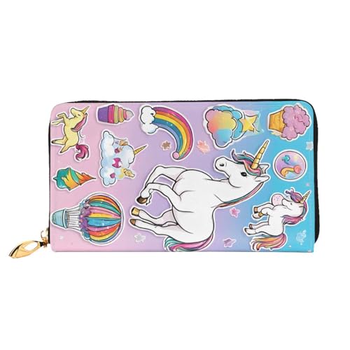 UUYHHGB Geldbörse mit Regenbogen-Aufdruck, großes Fassungsvermögen, PU-Leder, Kreditkartenhalter, Handy, Scheckbuch, Organizer, Reißverschlusstasche, bunte Geldbörse, Clutch, Geldbörse für Damen und UUYHHGB Geldbörse mit Regenbogen-Aufdruck, großes Fassungsvermögen, PU-Leder, Kreditkartenhalter, Handy, Scheckbuch, Organizer, Reißverschlusstasche, bunte Geldbörse, Clutch, Geldbörse für Damen und von UUYHHGB