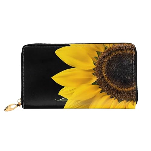 UUYHHGB Geldbörse mit Wildblumen-Motiv, großes Fassungsvermögen, PU-Leder, Kreditkartenhalter, Handy, Scheckbuch, Organizer, Reißverschlusstasche, bunte Geldbörse, Clutch, Geldbörse für Damen und UUYHHGB Geldbörse mit Wildblumen-Motiv, großes Fassungsvermögen, PU-Leder, Kreditkartenhalter, Handy, Scheckbuch, Organizer, Reißverschlusstasche, bunte Geldbörse, Clutch, Geldbörse für Damen und von UUYHHGB