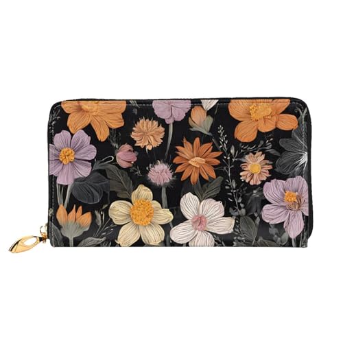 UUYHHGB Geldbörse mit buntem Hawaii-Blumendruck, großes Fassungsvermögen, PU-Leder, Kreditkartenhalter, Handy, Scheckbuch, Organizer, Reißverschlusstasche, bunte Geldbörse, Clutch, Geldbörse für Damen UUYHHGB Geldbörse mit buntem Hawaii-Blumendruck, großes Fassungsvermögen, PU-Leder, Kreditkartenhalter, Handy, Scheckbuch, Organizer, Reißverschlusstasche, bunte Geldbörse, Clutch, Geldbörse für Damen von UUYHHGB