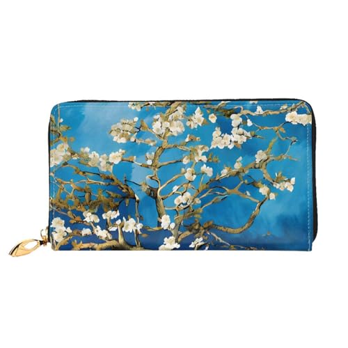 UUYHHGB Geldbörse mit japanischem Kirschblumen-Aufdruck, großes Fassungsvermögen, PU-Leder, Kreditkartenhalter, Handy, Scheckbuch, Organizer, Reißverschlusstasche, bunte Geldbörsen, Clutch, Geldbörse UUYHHGB Geldbörse mit japanischem Kirschblumen-Aufdruck, großes Fassungsvermögen, PU-Leder, Kreditkartenhalter, Handy, Scheckbuch, Organizer, Reißverschlusstasche, bunte Geldbörsen, Clutch, Geldbörse von UUYHHGB