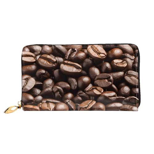 UUYHHGB Geldbörse mit lustigem Aufdruck "geröstete Kaffeebohnen" mit großem Fassungsvermögen, PU-Leder, Kreditkartenhalter, Handy, Scheckbuch, Organizer, Reißverschluss, bunte Geldbörsen, Clutch, UUYHHGB Geldbörse mit lustigem Aufdruck "geröstete Kaffeebohnen" mit großem Fassungsvermögen, PU-Leder, Kreditkartenhalter, Handy, Scheckbuch, Organizer, Reißverschluss, bunte Geldbörsen, Clutch, von UUYHHGB