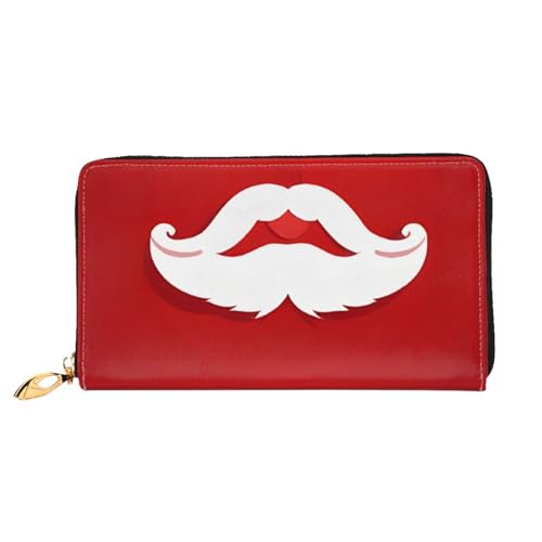 UUYHHGB Geldbörse mit niedlichem Weihnachtsmann-Aufdruck, großes Fassungsvermögen, PU-Leder, Kreditkartenhalter, Handy, Scheckbuch, Organizer, Reißverschlusstasche, bunte Geldbörsen, Clutch, Geldbörse UUYHHGB Geldbörse mit niedlichem Weihnachtsmann-Aufdruck, großes Fassungsvermögen, PU-Leder, Kreditkartenhalter, Handy, Scheckbuch, Organizer, Reißverschlusstasche, bunte Geldbörsen, Clutch, Geldbörse von UUYHHGB