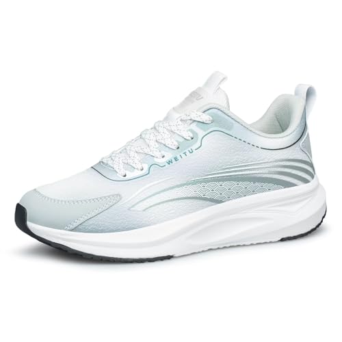 UUYOUNI Turnschuhe Damen Sneakers Laufschuhe Walkingschuhe Sportschuhe Atmungsaktive Leichtgewichts Freizeit Grau von UUYOUNI