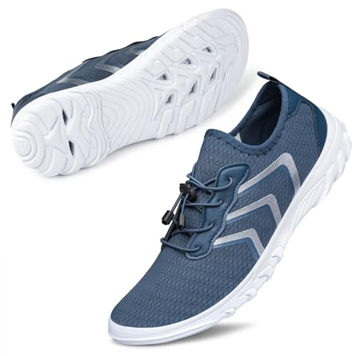 UUYOUNI Unisex Wasserschuh Badeschuhe Herren Damen Barfußschuhe Aquaschuhe Strandschuhe Schnelltrocknende für Sommer Surf Beach von UUYOUNI