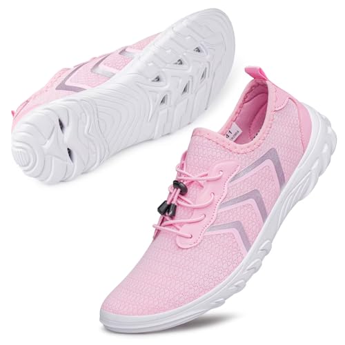 UUYOUNI Unisex Wasserschuh Badeschuhe Herren Damen Barfußschuhe Aquaschuhe Strandschuhe Schnelltrocknende für Sommer Surf Beach von UUYOUNI