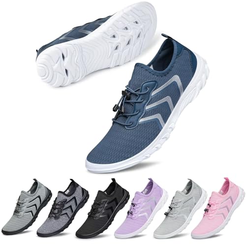 UUYOUNI Unisex Wasserschuh Barfußschuhe Damen Herren Aquaschuhe Strandschuhe Badeschuhe Schnelltrocknende für Sommer Surf Beach UUYOUNI Unisex Wasserschuh Barfußschuhe Damen Herren Aquaschuhe Strandschuhe Badeschuhe Schnelltrocknende für Sommer Surf Beach von UUYOUNI