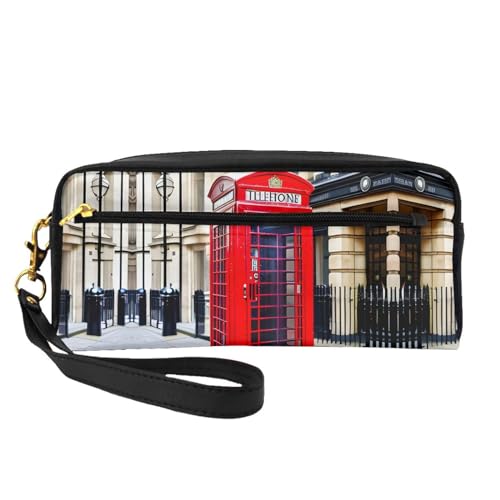 Make-up-Tasche für Telefonzelle, Reise-Kosmetiktasche, Make-up-Tasche für Damen, Make-up-Organizer, Reiseutensilien, Schwarz , Einheitsgröße, Kosmetiktasche von UVBDF