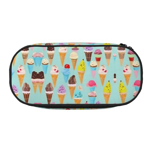 UVBDF 531566911025075584 Federmäppchen für Herren und Damen, tragbares Federmäppchen, ästhetisch, mit Reißverschluss für Büro-Organizer, Schwarz , Einheitsgröße, Taschen-Organizer von UVBDF