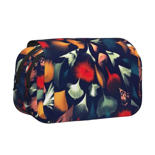 UVBDF Federdruck Schule Doppellagiges Clamshell Federmäppchen Organizer Schreibwaren Tasche für Kinder Geschenk, Schwarz , Einheitsgröße, Taschen-Organizer UVBDF Federdruck Schule Doppellagiges Clamshell Federmäppchen Organizer Schreibwaren Tasche für Kinder Geschenk, Schwarz , Einheitsgröße, Taschen-Organizer von UVBDF