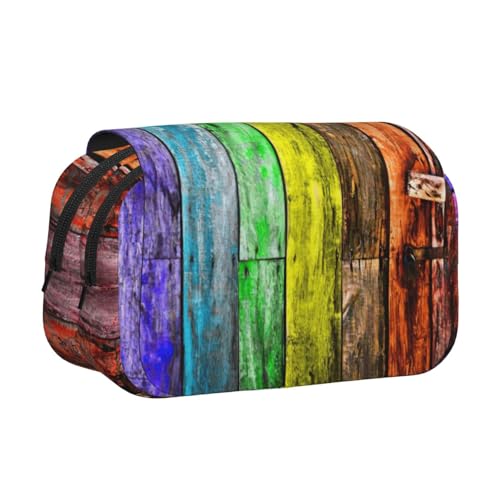 UVBDF Federmäppchen aus Holz, zum Bedrucken von Schreibwaren, doppellagig, für Kinder, Geschenk, Schwarz , Einheitsgröße, Taschen-Organizer UVBDF Federmäppchen aus Holz, zum Bedrucken von Schreibwaren, doppellagig, für Kinder, Geschenk, Schwarz , Einheitsgröße, Taschen-Organizer von UVBDF