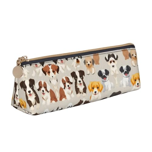 UVBDF Federmäppchen für Kinder mit Reißverschluss, kleine einfache Stiftebeutel, Kosmetik-Make-up-Etui, weiß, Einheitsgröße, Taschen-Organizer von UVBDF