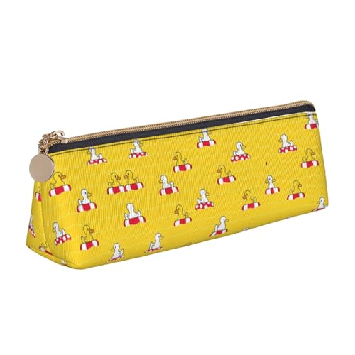 UVBDF Federmäppchen für Kinder mit Reißverschluss, kleine einfache Stifttasche, Kosmetik-Make-up-Etui, weiß, Einheitsgröße, Taschen-Organizer von UVBDF