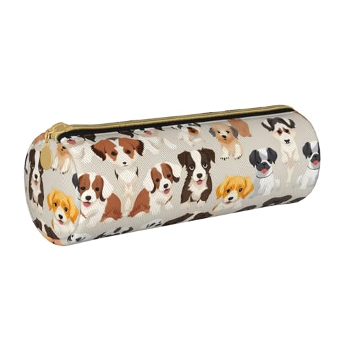 UVBDF Federmäppchen für die Schule, niedlicher Stifthalter für Jungen und Mädchen, Senioren-Federmäppchen, Geschenk für Kinder, weiß, Einheitsgröße, Taschen-Organizer von UVBDF