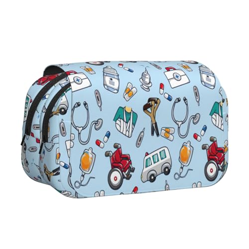 UVBDF Federmäppchen mit Cartoon-Werkzeugen, doppelschichtig, Klappetui, Organizer, Schreibwaren-Tasche für Kinder, Geschenk, Schwarz , Einheitsgröße, Taschen-Organizer UVBDF Federmäppchen mit Cartoon-Werkzeugen, doppelschichtig, Klappetui, Organizer, Schreibwaren-Tasche für Kinder, Geschenk, Schwarz , Einheitsgröße, Taschen-Organizer von UVBDF