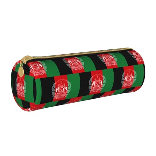 UVBDF Federmäppchen mit Flagge von Afghanistan, niedlicher Stifthalter für Jungen und Mädchen, Senioren-Federmäppchen, Geschenk für Kinder, weiß, Einheitsgröße, Taschen-Organizer von UVBDF
