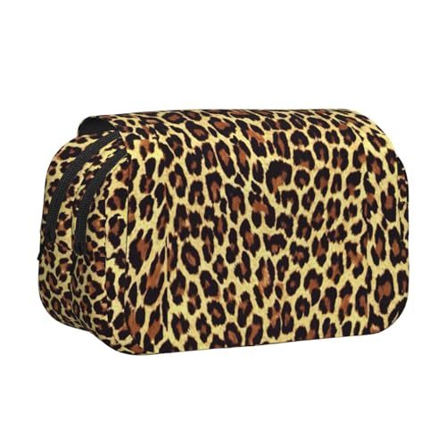 UVBDF Federmäppchen mit Tier-Giraffen-Druck, doppellagig, Klappetui, Organizer, Schreibwaren-Tasche für Kinder, Geschenk, Schwarz , Einheitsgröße, Taschen-Organizer UVBDF Federmäppchen mit Tier-Giraffen-Druck, doppellagig, Klappetui, Organizer, Schreibwaren-Tasche für Kinder, Geschenk, Schwarz , Einheitsgröße, Taschen-Organizer von UVBDF