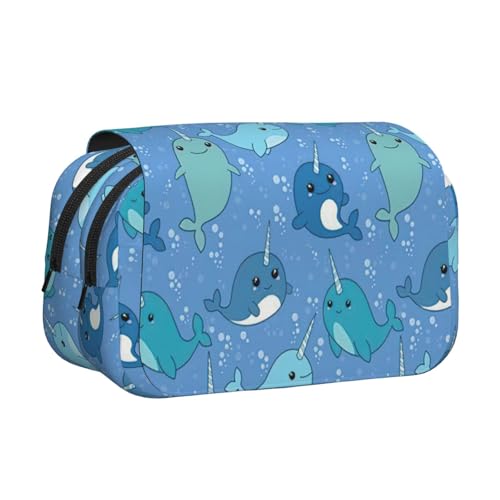UVBDF Federmäppchen mit niedlichem Muster, doppelschichtig, Klappetui, Organizer, Schreibwaren-Tasche für Kinder, Geschenk, Schwarz , Einheitsgröße, Taschen-Organizer UVBDF Federmäppchen mit niedlichem Muster, doppelschichtig, Klappetui, Organizer, Schreibwaren-Tasche für Kinder, Geschenk, Schwarz , Einheitsgröße, Taschen-Organizer von UVBDF