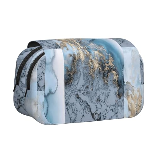 UVBDF Marble. Bedrucktes Federmäppchen, doppellagig, Klappetui, Organizer, Schreibwaren-Tasche für Kinder, Geschenk, Schwarz , Einheitsgröße, Taschen-Organizer UVBDF Marble. Bedrucktes Federmäppchen, doppellagig, Klappetui, Organizer, Schreibwaren-Tasche für Kinder, Geschenk, Schwarz , Einheitsgröße, Taschen-Organizer von UVBDF