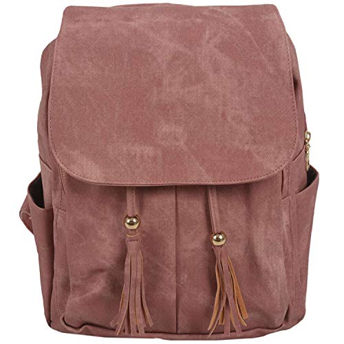 UWYRKSW Pu Leder Neue Frauen Rucksack SüßIgkeiten Farbe Hochschule Wind Beliebte Rucksack Rosa von UWYRKSW