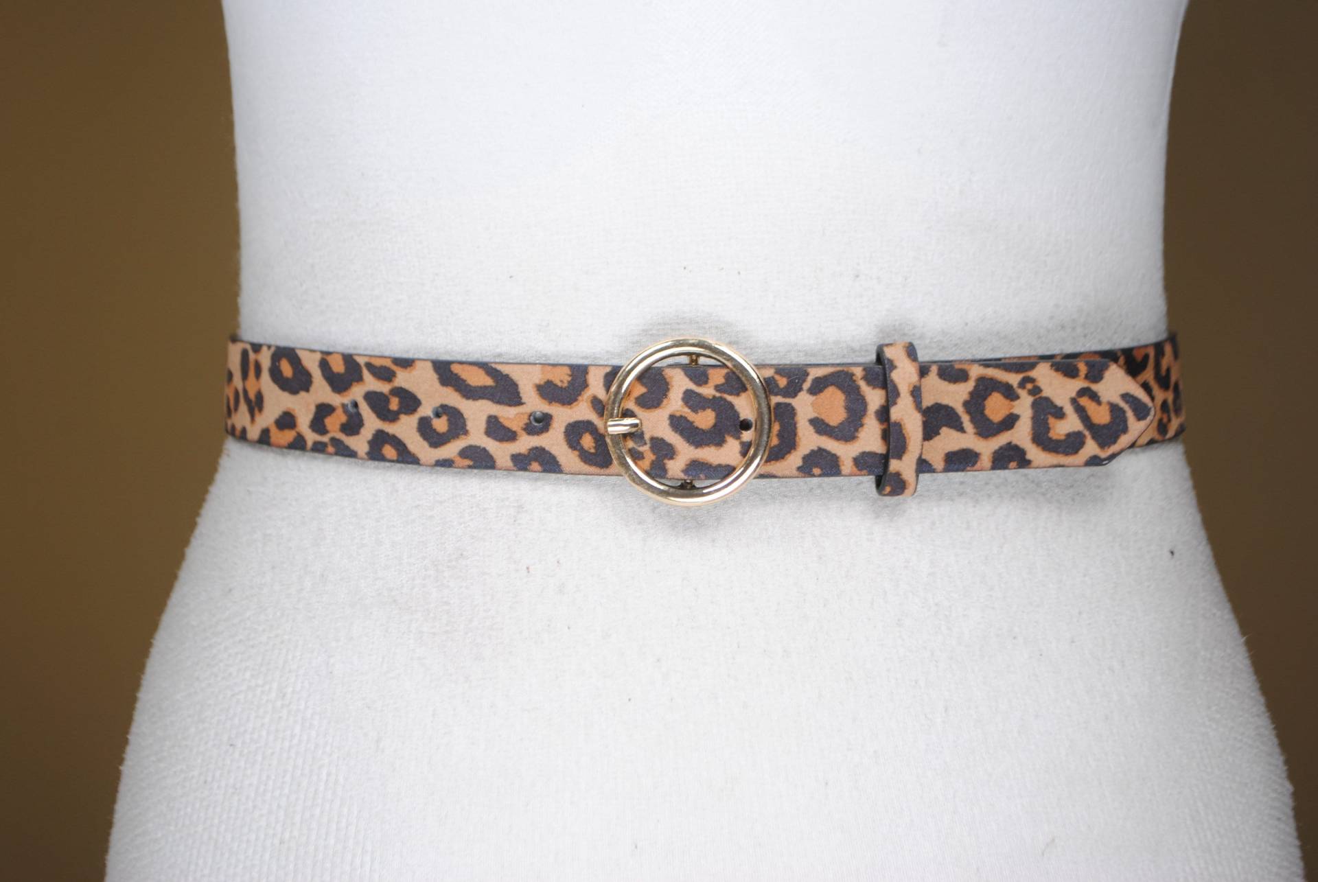 Brauner Leopardenmuster Taillengürtel Für Frauen von UWareiton