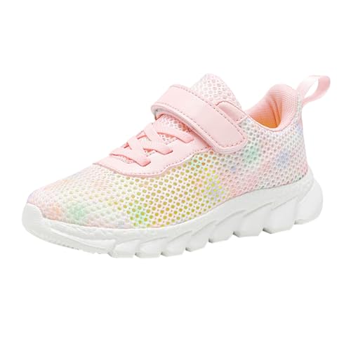 UXSELKCD Damen Sneaker Winterschuhe Damen Herbst Atmungsaktive Mesh Sneaker Kinder Weiche Sohle Sportschuhe Mädchen Leichte und Bequeme Turnschuhe Jugend von UXSELKCD