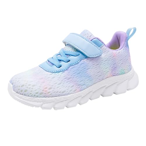 UXSELKCD Damen Winterschuhe Turnschuhe Mädchen Komfort Leicht Trendy Vielseitige Winterschuhe Sneaker Damen Winter Kindersportschuhe Mesh Breathable Kinder Sportschuhe von UXSELKCD