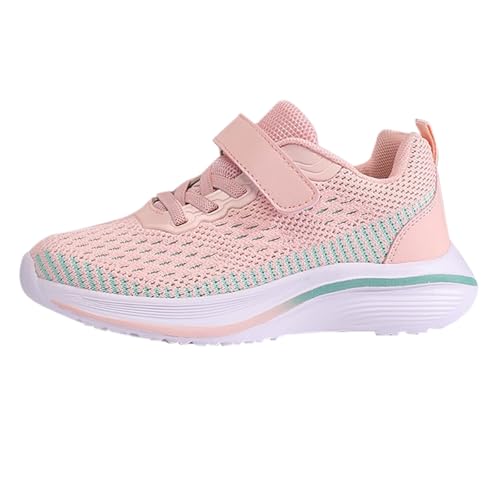 UXSELKCD Handballschuhe Damen Turnschuhe Mädchen Komfort Leicht Trendy Vielseitige Winterschuhe Sneaker Damen Winter Kindersportschuhe Mesh Breathable Kinder Sportschuhe von UXSELKCD