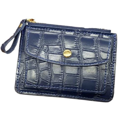 UYFRD Modische Damen-Geldbörse mit Reißverschlussfach, Münztasche, Clutch, PU-Leder, Münzgeldbörse, mehrere Karten, Kartenhalter, kleine Geldbörse, blau, Einheitsgröße UYFRD Modische Damen-Geldbörse mit Reißverschlussfach, Münztasche, Clutch, PU-Leder, Münzgeldbörse, mehrere Karten, Kartenhalter, kleine Geldbörse, blau, Einheitsgröße von UYFRD