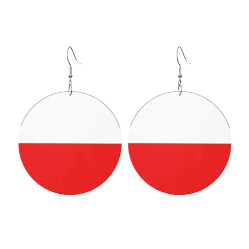 Flagge Thüringen Runde Acryl Ohrringe Ohrringe für Frauen Frauen Mode Weihnachtsgeschenk, Einheitsgröße, Acryl Flagge Thüringen Runde Acryl Ohrringe Ohrringe für Frauen Frauen Mode Weihnachtsgeschenk, Einheitsgröße, Acryl von UYHhgqw