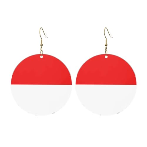 Hessische Flagge Runde Acryl Ohrringe Ohrringe für Frauen Mode Weihnachtsgeschenk, Einheitsgröße, Acryl Hessische Flagge Runde Acryl Ohrringe Ohrringe für Frauen Mode Weihnachtsgeschenk, Einheitsgröße, Acryl von UYHhgqw