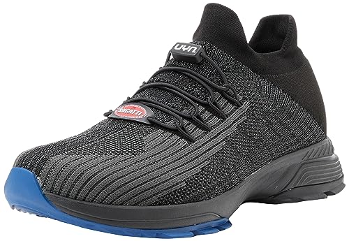 UYN FOR BUGATTI Herren PACE Sole Sneaker, Black/Grey, 40 EU von UYN FOR BUGATTI