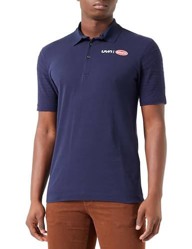 UYN for BUGATTI O102396-K408 KURZÄRMELIGES TECHNISCHES Poloshirt T-Shirt Herren Classic Blue XXL von UYN for BUGATTI