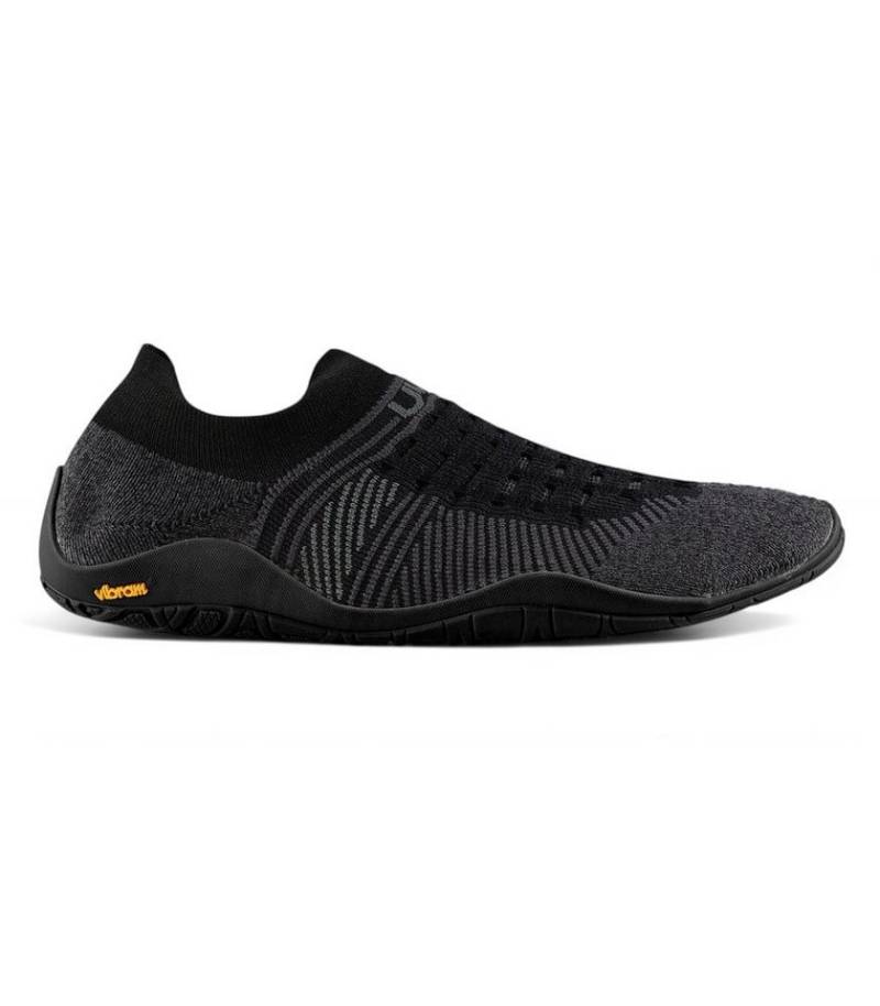 UYN Barfussschuhe Beemotion Black Sole schwarz/anthrazit Herren Sneaker von UYN