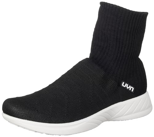 UYN Damen 3D Ribs Metal Sneaker, Black, 36 EU von UYN