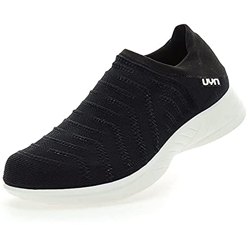UYN Damen 3D Ribs Sneaker, Black/Charcoal, 40 EU von UYN