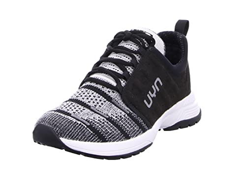 UYN Damen AIR DUAL Tune Sneaker, White/Black, 36 EU von UYN