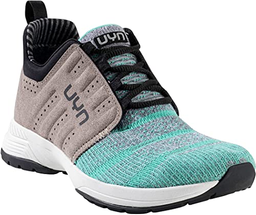 UYN Damen Air Dual Tune Sneaker, Light Grey/Mint, 39 EU von UYN