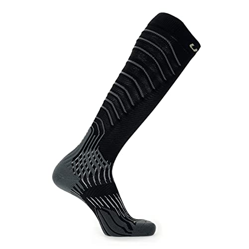 UYN Damen Compression Socken, Black/Grey, 35/36 von UYN