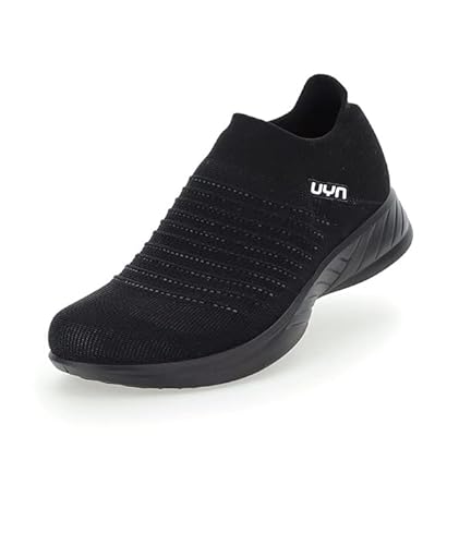 UYN Damen ECOLYPT Black Sole Sneaker, Schwarz, 37 EU von UYN