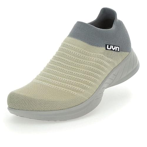 UYN Damen ECOLYPT Grey Sole Sneaker, Beige, 35 EU von UYN