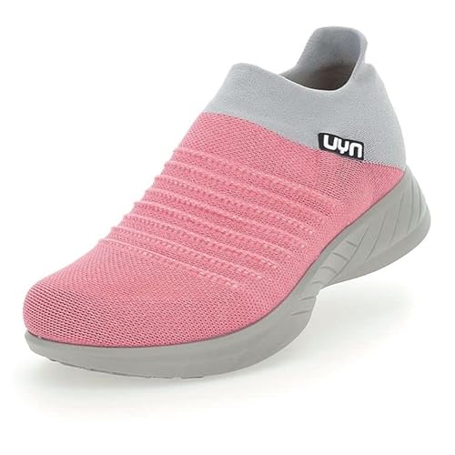 UYN Damen ECOLYPT Grey Sole Sneaker, Rosentee, 36 EU von UYN