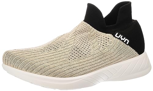 UYN Damen Free Flow Metal Sneaker, Sand, 35 EU von UYN