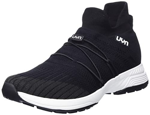 UYN Damen Free Flow Tune Sneaker, Black/Carbon, 40 EU von UYN