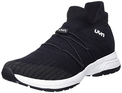 UYN Damen Free Flow Tune Sneaker, Black/Carbon, 42 EU von UYN