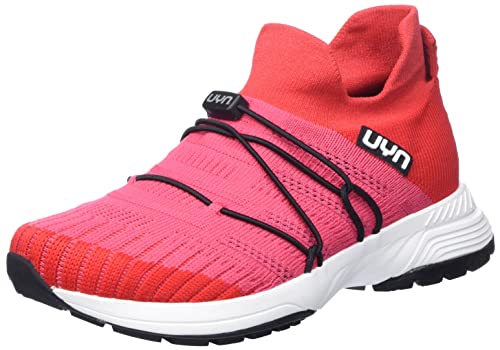 UYN Damen Free Flow Tune Sneaker, Pink/Orange, 36 EU von UYN