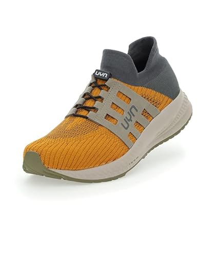 UYN Damen Nature Tune Vibram Sneaker, Senf/Grau, 39 EU von UYN